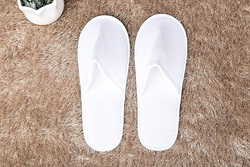 Xena Dolphin Premium Disposable Spa Slippers for 7-11 US Men or 8-12 US Women, 25 Pairs, White