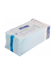 200-Piece Self-Sealing Oral Sterilization Bag, White Blue