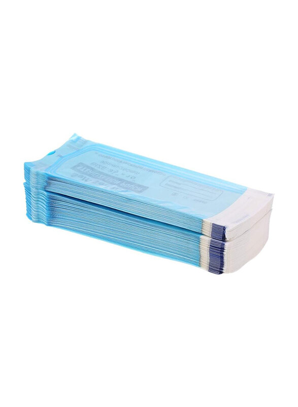 

Wins Medical Grade Paper Disposable Self Sealing Sterilization Pouch, 200 Pieces, Blue