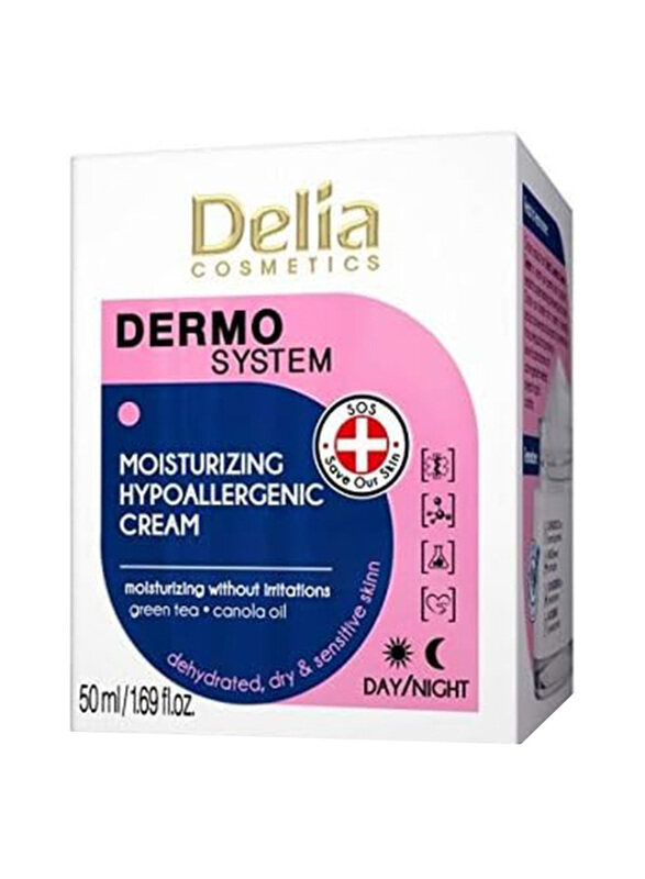 

Dermo System Moisturizing Hypoallergenic Day & Night Cream, 50ml