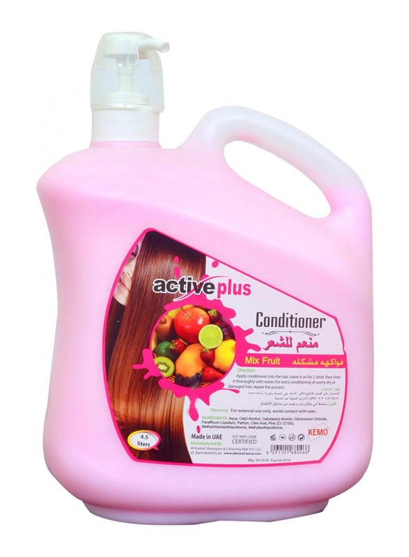 Active Plus Mix Fruit Conditioner for Damaged Hair, 4.5 Liter