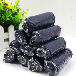 Zayz Disposable Underwear Non-Woven Opaque Panties for Travel Spa, 100 Pieces, Black