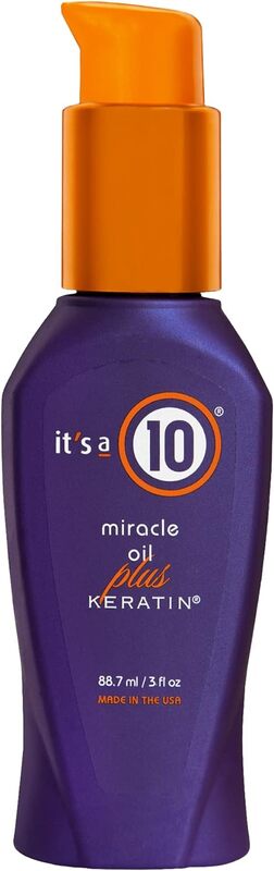 Its A 10 Miracle Oil Plus Keratin for Hair Unisex (89ml 3oz)