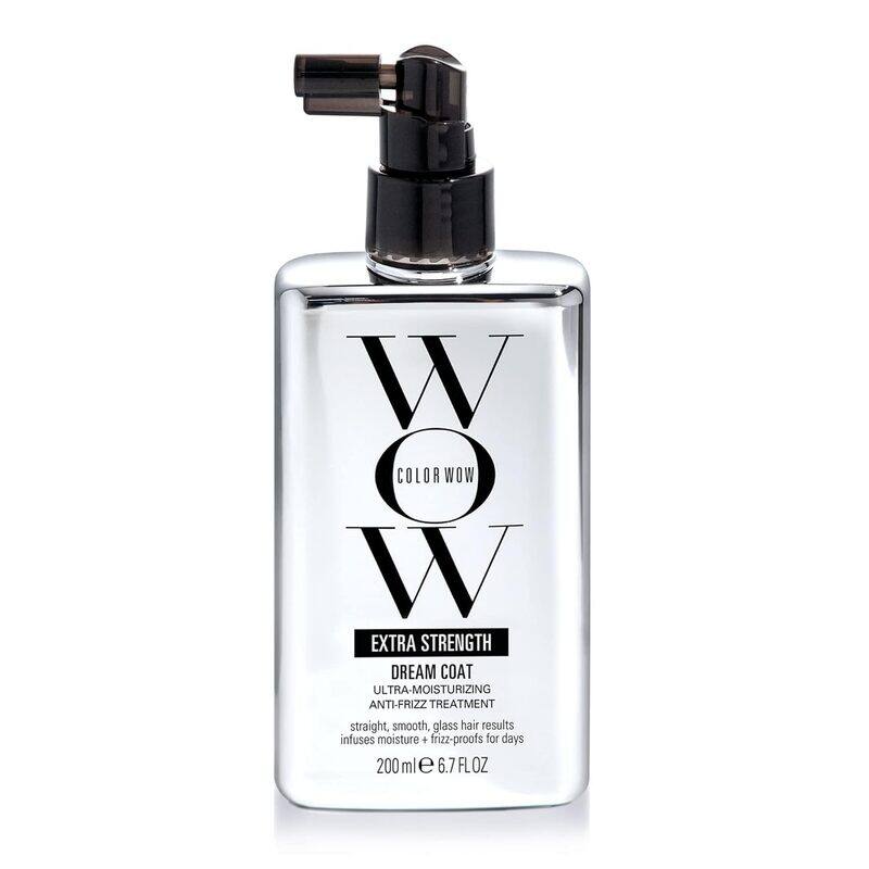 

COLOR WOW Extra Strength Dream Coat, powerful, ultra moisturizing, anti humidity treatment for extremely frizz prone hair; glassy smooth, straight + r