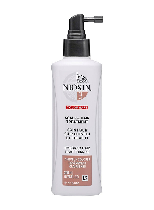 

Nioxin System 3 Scalp & Hair Leave-In Treatment for Coloured Hair, 200ml