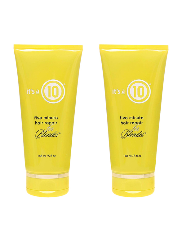 It's A 10 Five Minute Hair Repair for Coloured Hair, 2 Pieces