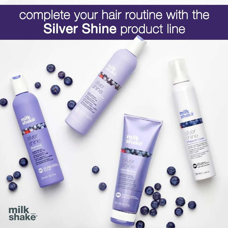 Milk Shake Silver Shine Light Shampoo for Coloured Hair, 300ml