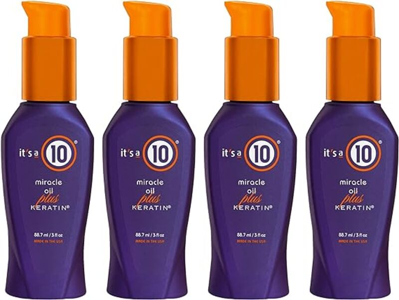 

It's a 10 Miracle Oil plus Keratin 3 oz. (Pack of 4)