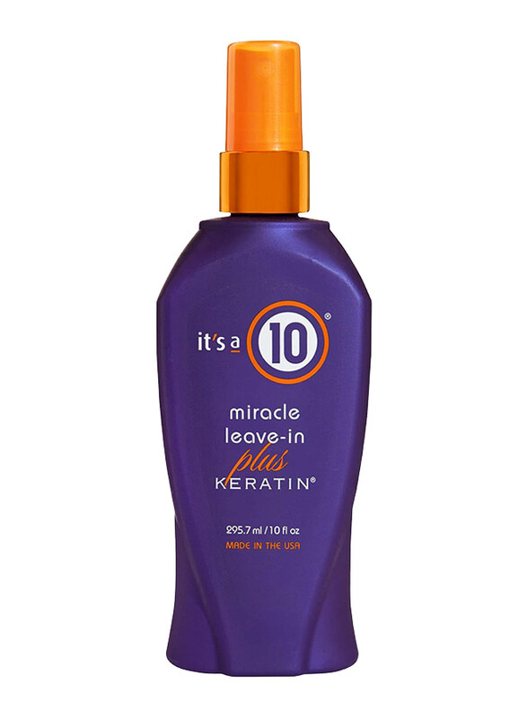 

It's A 10 Haircare Miracle Leave-In Plus Keratin for All Hair Types, 10oz