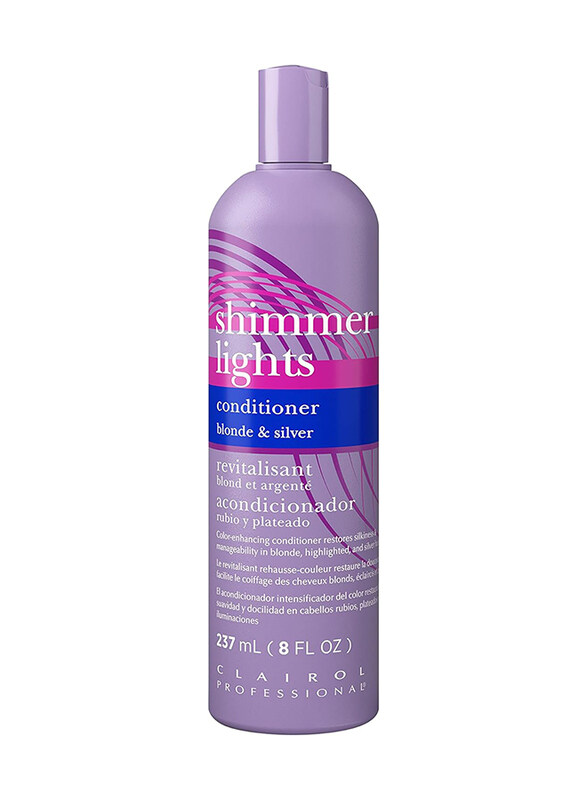 

Clairol Professional Shimmer Lights Purple Conditioner for Coloured Hair, 8oz