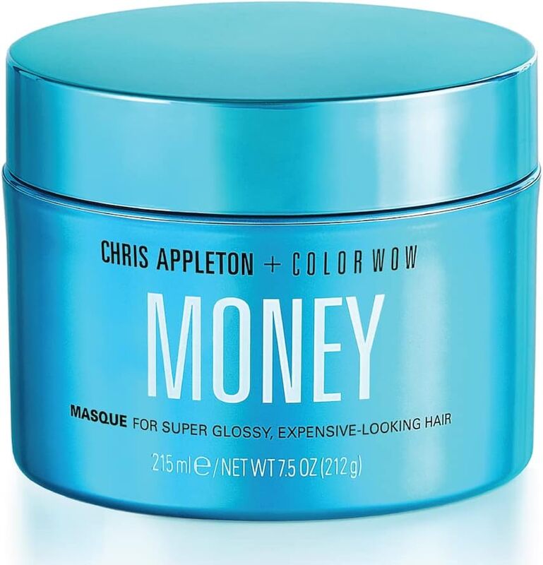 Color Wow Money Masque Deep hydrating conditioning treatment created with celebrity stylist Chris Appleton; Hydrates, repairs, silkens all hair types, color-treated, dry, damaged, curly, fine; Vegan