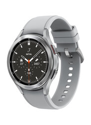 Samsung Galaxy Watch4 Classic 46mm Smartwatch with Bluetooth, International Version, Silver