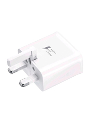 Samsung UK Micro USB Travel Fast Charging Adaptor, White