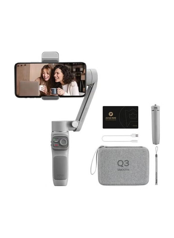 

Zhiyun Smooth Q3 Combo 3-Axis Smartphone Gimbal, Grey
