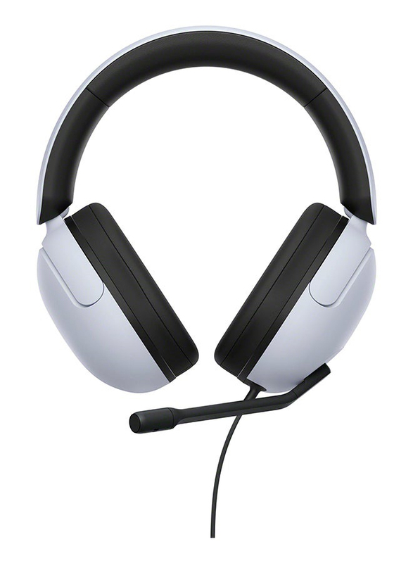 Sony MDRG300 Inzone H3 Wired Over Ear Gaming Headphones with 360 Spatial Sound for PlayStation PS5 and PC, White