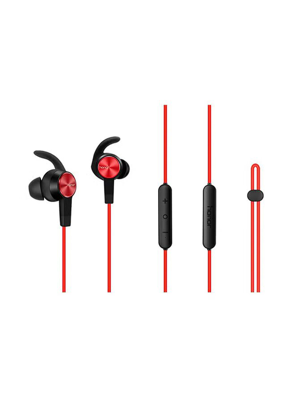 Honor AM61 Wireless/Bluetooth In-Ear Sports Earphones, Red