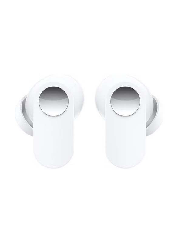 OnePlus Buds N Wireless/Bluetooth In-Ear Noise Cancelling Earphones, White Marble