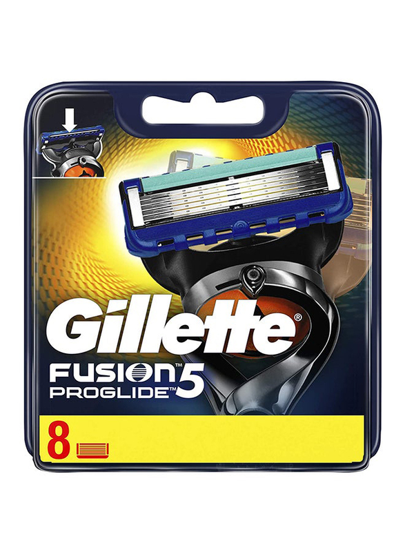 Gillette Fusion Proglide Men's Razor Blades, 8 Pieces