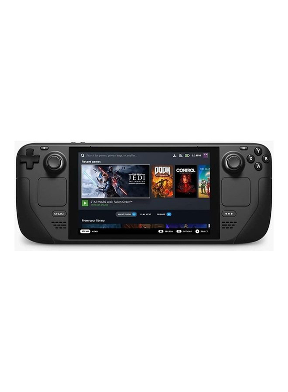 Valve 7-Inch Steam Deck Handheld Console, 512GB, Black