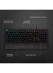 Logitech G213 Prodigy Wired English Gaming Keyboard for Computer, Black