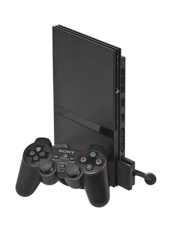 Sony PlayStation PS2 Slim Console, 40GB, With 1 Dualshock Controller, Black