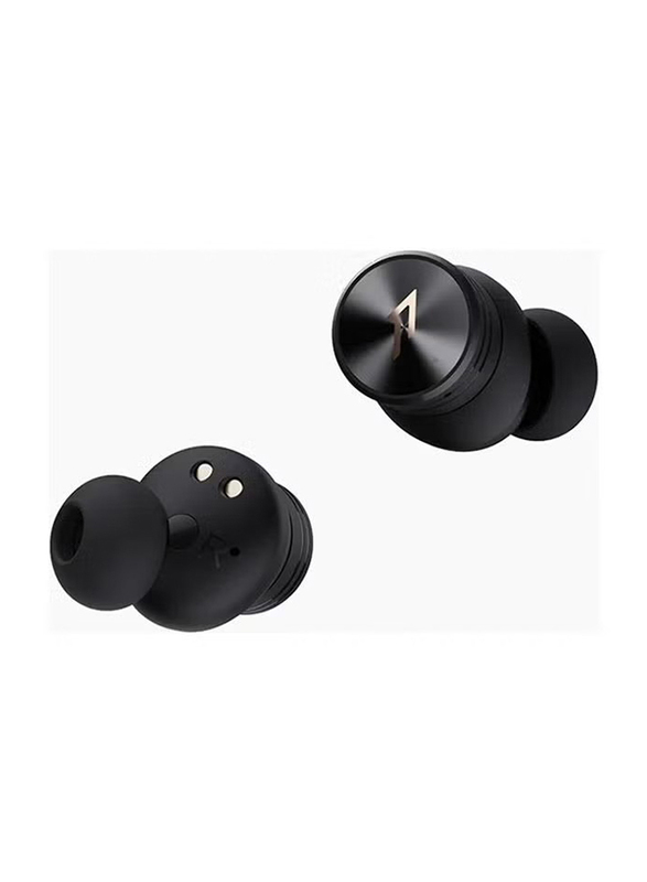 1More EC302 PistonBuds Pro True Wireless In-Ear Hybrid Active Noise Cancelling EarBuds, Black