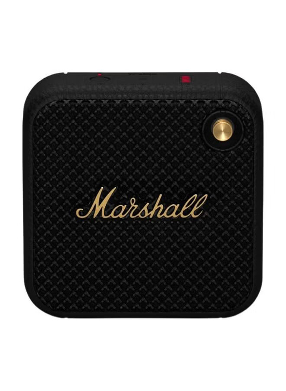 Marshall Willen Wireless Portable Bluetooth Speaker, Black