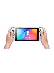 Nintendo Switch OLED 2021 Joy Controller, 64GB, Black/White