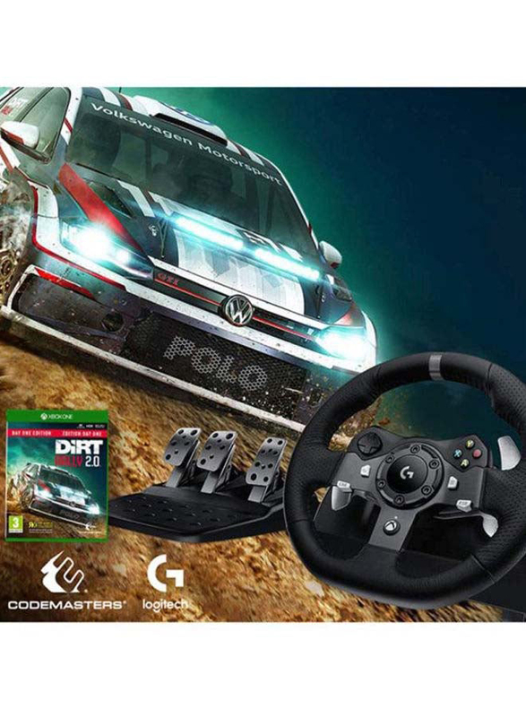 Logitech G920 Driving Force Racing Wireless Wheel for Xbox One/ Series S/ X and PC, Black