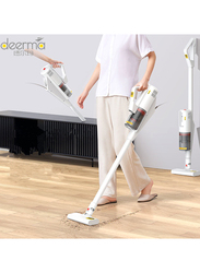 Deerma 3-In-1 Portable Vacuum Cleaner With 18000Pa Strong Suction And 500ml Dust Bag Handheld, DX888, White