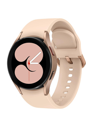 Samsung Galaxy Watch4 40mm Smartwatch with Bluetooth, UAE Version, Pink Gold