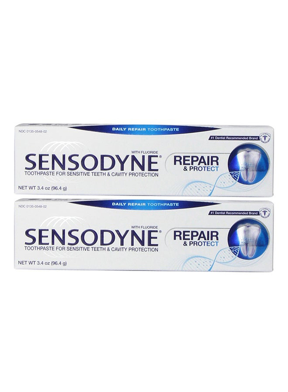 Sensodyne Daily Repair and Protect Toothpaste, 2 Piece