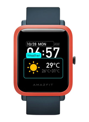 Amazfit Bip S 42mm Smartwatch, Orange/Black
