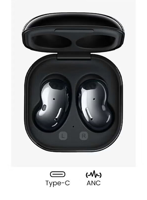Samsung Galaxy Buds Live Wireless/Bluetooth In-Ear Noise Cancelling Earphones, Mystic Black