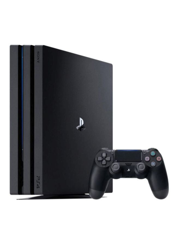 Sony PlayStation PS4 Pro Console, 1TB, With 1 Dualshock 4 Wireless Controller, Jet Black