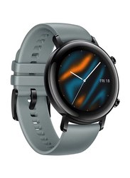 Huawei GT2 42mm Smartwatch With 15 Sports Modes, Cyan