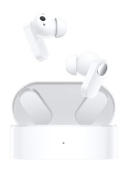 OnePlus Buds N Wireless/Bluetooth In-Ear Noise Cancelling Earphones, White Marble