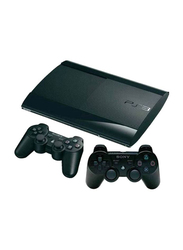Sony PlayStation PS3 Console, 500GB, With 2 Dualshock 3 Controllers, Black