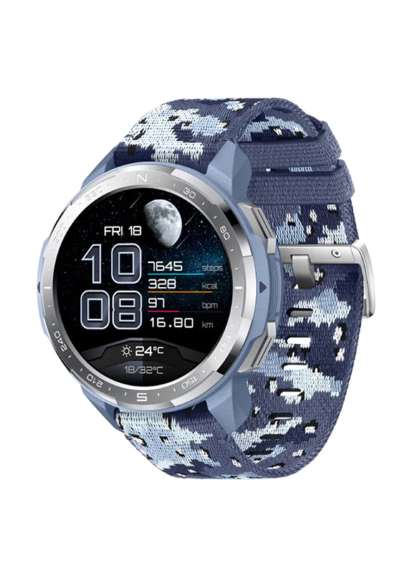 Honor GS Pro Smartwatch, Camo Blue