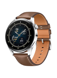Huawei Watch 3 Classic 4G Smartwatch, Brown