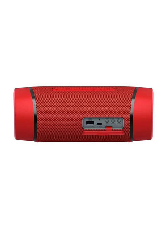 Sony Extra Bass Wireless Portable Bluetooth Speaker, Red