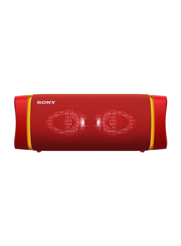 Sony Extra Bass Wireless Portable Bluetooth Speaker, Red
