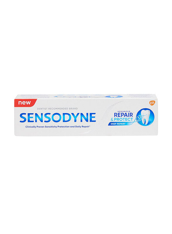 

Sensodyne Repair and Protect Fluoride Toothpaste for Sensitive Teeth, 75ml