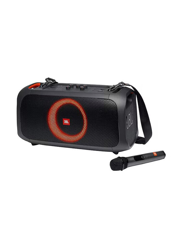 

JBL Party Box On-The-Go Wireless Multimedia Portable Bluetooth Speaker, Black