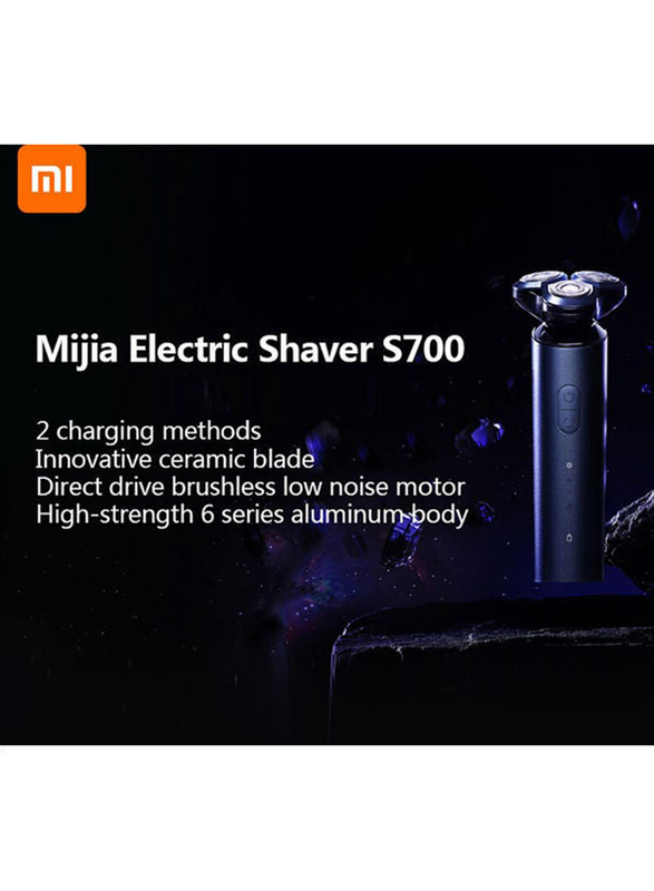 Xiaomi Electric Shaver, 700mAh, S700, Black