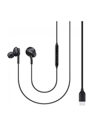 Samsung AKG Type C Wired On-Ear Earphones, Black
