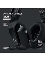 Logitech G733 Lightspeed Wireless Gaming Headset for PlayStation PS5/4/ Xbox One/ Xbox Series X/S and Nintendo Switch, Black