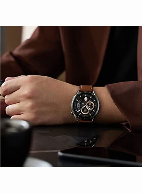 Huawei Watch GT 3 46mm Smartwatch, Brown