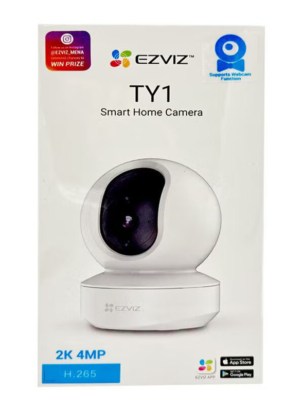 Hikvision 4MP Smart Home Surveillance Camera, White