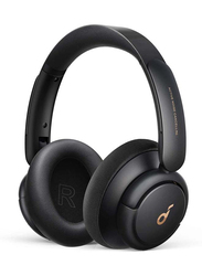 Soundcore Life Q30 Bluetooth Headphones, Hybrid Active Noise Cancelling Wireless On-Ear Headphones, Black
